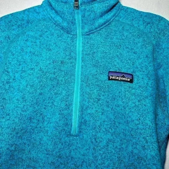 185. Patagonia Better Sweater 1/4 Zip Fleece Pullover in Size Women's XS - Picture 6 of 7